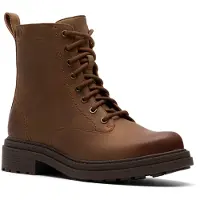 Clarks Shoes Schnürboots "Orinoco 3 Style" Stiefel, Schnürboots mit Blockabsatz