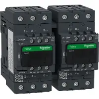 Schneider Electric LC2D65ABD Wendeschützkombination, 3p+1S+1Ö, 30kW/400V/AC3 65A, Spule 24V DC