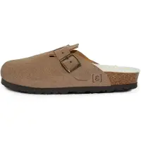 Espadrij l'originale - Women's Cloq Velour Teddy - Sandalen Gr 36 braun