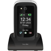Beafon SL720i, Klappgehäuse, Single SIM, 7,11 cm (2.8"), Bluetooth, 1000 mAh, Schwarz, Silber