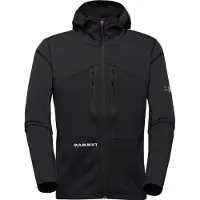 Mammut - Eiger Nordwand Advanced Midlayer Hooded Jacket - Fleecejacke Gr S schwarz