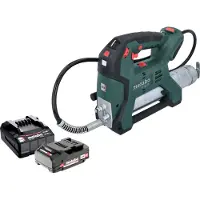 Metabo FP 18 LTX Akku Fettpresse 18 V 690 bar + 1x Akku 2,0 Ah + Ladegerät