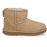 Ugg für Mädchen. 1017715K Klassische Mini II beige Lederstiefeletten (33.5), Wohnung, Keine, Lässig, Kinderbekleidung