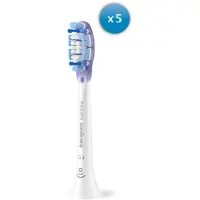 Philips Premium Gum Care HX9055/87 Bürstenköpfe (5er-Pack), 5 Stück(e), Weiß, 3 Monat( e), Weich, 62000 Bewegungen pro Minute,