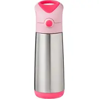 B.Box Insulated Drink Bottle Thermosflasche mit Strohhalm Flamingo Fizz 1 St.