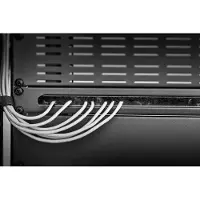 Renkforce RF-3429146 19 Zoll Netzwerkschrank-Bürstenleiste 1 HE Schwarz