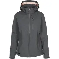 Trespass Damen Softshelljacke Claren II wasserfest TP4615 (S) (Dunkelgrau/Rose meliert)