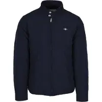 Gant Windbreaker "Übergangsjacke QUILTED WINDCHEATER", Herren, Gr. M, blau, Obermaterial: 100% Polyester PES., Jacken Windbreaker