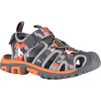 Trespass - Kinder Sandalen "Jaime" TP6345 (32 EU) (Grau/Orange)