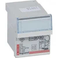 Legrand 003974 Plug-in Schutzmodul für Überspannungsableiter Typ 2+3, Imax 12 kA Isc10kA