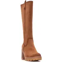 Refresh für Damen. 17303301-TAUPE Stiefel 173033 braun (37), 5 bis 8 cm, Reißverschluss, Lässig