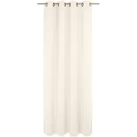 Wirth Vorhang "Newbury" Gr. 1, beige (creme), B:130cm H:145cm, Jacquard, Baumwolle, Polyester, Gardinen, Vorhang