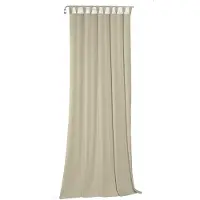 Wirth Vorhang "Newbury" Gr. 1, grau (taupe), B:65cm H:125cm, Jacquard, Baumwolle, Polyester, Gardinen, Vorhang