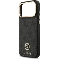 GUESS 4g Srtass Logo Metal Buttons Magsafe Iphone 17 Pro Max Handyhülle