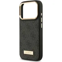 GUESS 4g Logo Plate Magsafe Iphone 17 Pro Handyhülle