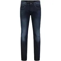 MAC Straight-Jeans "Arne Pipe", Herren, Gr. 40, Länge 34, blau (blau schwarz 3d authentic), Denim/Jeans, Obermaterial: 90% Baumwolle, 8% Elastomultiester, 2% Elasthan, Jeans Straight-Jeans