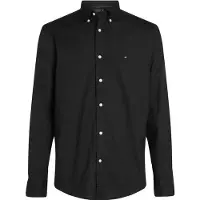 Tommy Hilfiger Langarmhemd "CORE FLEX POPLIN SOLID Regular Fit SHIRT" Regular Fit Flex Cotton