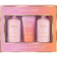 BAYLIS & HARDING Jojoba, Vanilla & Almond Oil Geschenkset für Damen mit Mandelöl