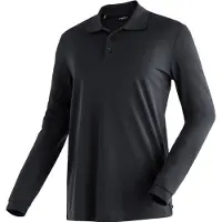 Maier Sports Herren Polo Ulrich L/S He-Polo 1/1 Arm