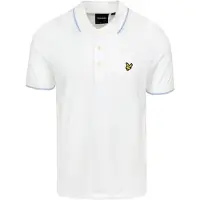 Lyle & Scott Polohemd mit Spitze in Weiß