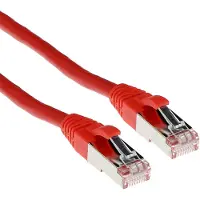ACT FB7520, 20 m, Cat6a, S/FTP (S-STP), RJ-45, RJ-45, Rot