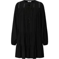 Pepe Jeans für Damen. PL9537696 Paule Kleid schwarz (XS), Lässig, Denim, Viskose