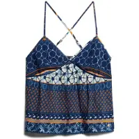 Superdry Printed Woven ärmelloses T-shirt