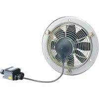 Maico 0094.0216 Axial-Wandventilator EZS 20/4-E Ex t Stahlring, Wechselstr, StaubEx, DN200 00940216 EZS 20/4 E Ex t