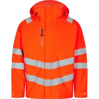 F-engel Warnschutz Shell Jacke Safety 1146-930-10 Gr. L orange