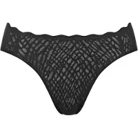 Sloggi Slip "ZERO Feel Bliss" unsichtbar, mit Spitzenoptik, mit hohem Beinausschnitt