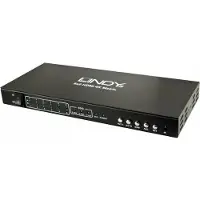 Lindy 38148, HDMI, Metall, Schwarz, 4096 x 2160 Pixel, 7.1 Kanäle, 36 Bit