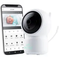 Eta 630690000, Digitales Babyfon, 2 Kanäle, 10 m, 0 - 2400 MHz, Weiß, Tasten