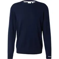 Pepe Jeans für Herren. PM7000013 Andre marineblauer Pullover (L), Lässig, Baumwolle