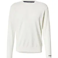 Pepe Jeans für Herren. PM7000013 Andre Pullover weiß (L), Lässig, Baumwolle