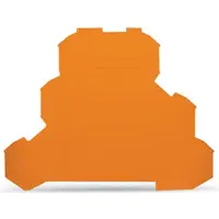 Wago 2002-3292 Abschluss- und Zwischenplatte,0,8 mm dick,orange 20023292 - 25 Stück