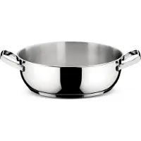 Lagostina Sfiziosa, Rund, Edelstahl, Aluminium, Edelstahl, Edelstahl, Edelstahl, Ergonomisch