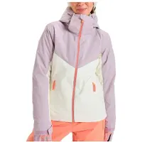 Roxy Snowboardjacke "Free Jet Block 10K", Damen, Gr. XL, rosa (nirvana), Obermaterial: 100% Polyester., Jacken Snowboardjacke