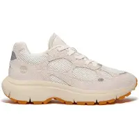 Timberland für Damen. TB0A43R8EW21 Hazel Lane Beige Leder Turnschuhe (39.5 W), Wohnung, Schnürsenkel, Lässig, Sportlich, Draußen