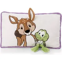 Nici Grün: Kissen René Rehbock und Frosch Fridolin - 43 x 25 cm