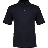 Armani Exchange für Herren. XM001290AF10366UB101 Marineblaues Piqué-Poloshirt (XL), Lässig, Baumwolle, Kurzarm