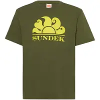 Sundek New Simeon Crew Neck With Logo Kurzarm-t-shirt