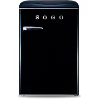 Sogo Retro Eintüriger Kühlschrank