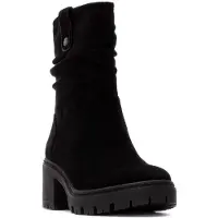 Refresh für Damen. 17302103-NEGRO Stiefelette 173021 schwarz (38), 3 bis 5 cm, Reißverschluss, Lässig