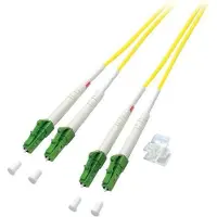 EFB Elektronik O0381.30 Duplex Jumper LC/APC-LC/APC 9/125μ, OS2, LSZH, gelb, 2.0mm, 30m O038130