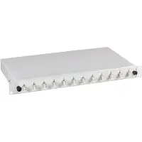 EFB Elektronik EFB B71901.24 Spleißbox LC 50/125μ OM2 ausziehbar 24 Pigtails/12 Kuppl. B7190124