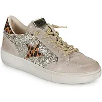 Cetti Sneaker C-1400-SRA-EXP-INV26-SATURNO-GLITTER-CHAMPAGNE damen