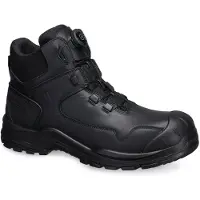 Portwest Composite Leder Schnürstiefelette S3l Hro Sr Fo Sc - Größe 43 - Schwarz -