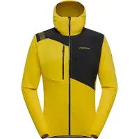 La Sportiva Lucendro Thermal Hoody M, Mountaineering Fleece, Herren - , Größe:M, Farbe:Y00K00-Yellow/Black