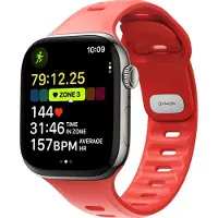Nomad Tempo Silikonarmband für Apple Watch | 44/45/46/49 mm - Coral