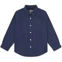Levi's Kids Levis Kids Langarmhemd "BATTERY HOUSEMARK SHIRT" mit Kentkragen